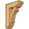 Ekena Millwork Westlake Slat Rough Sawn Bracket w/ Offset Brace, Western Red Cedar, 8"W x 20"D x 28"H BKT0806X20X28WTL06RWR - alternate 1
